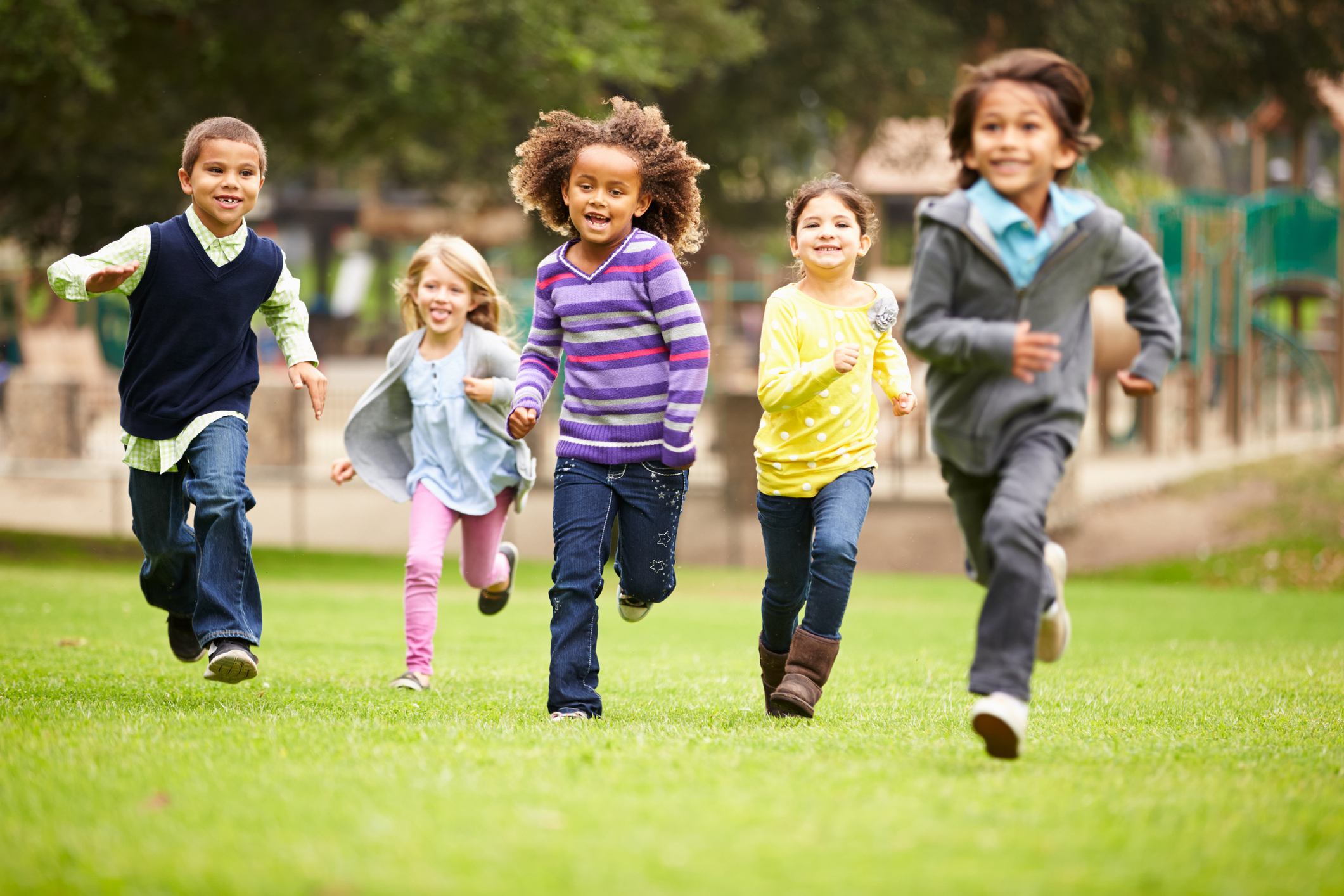 children playing